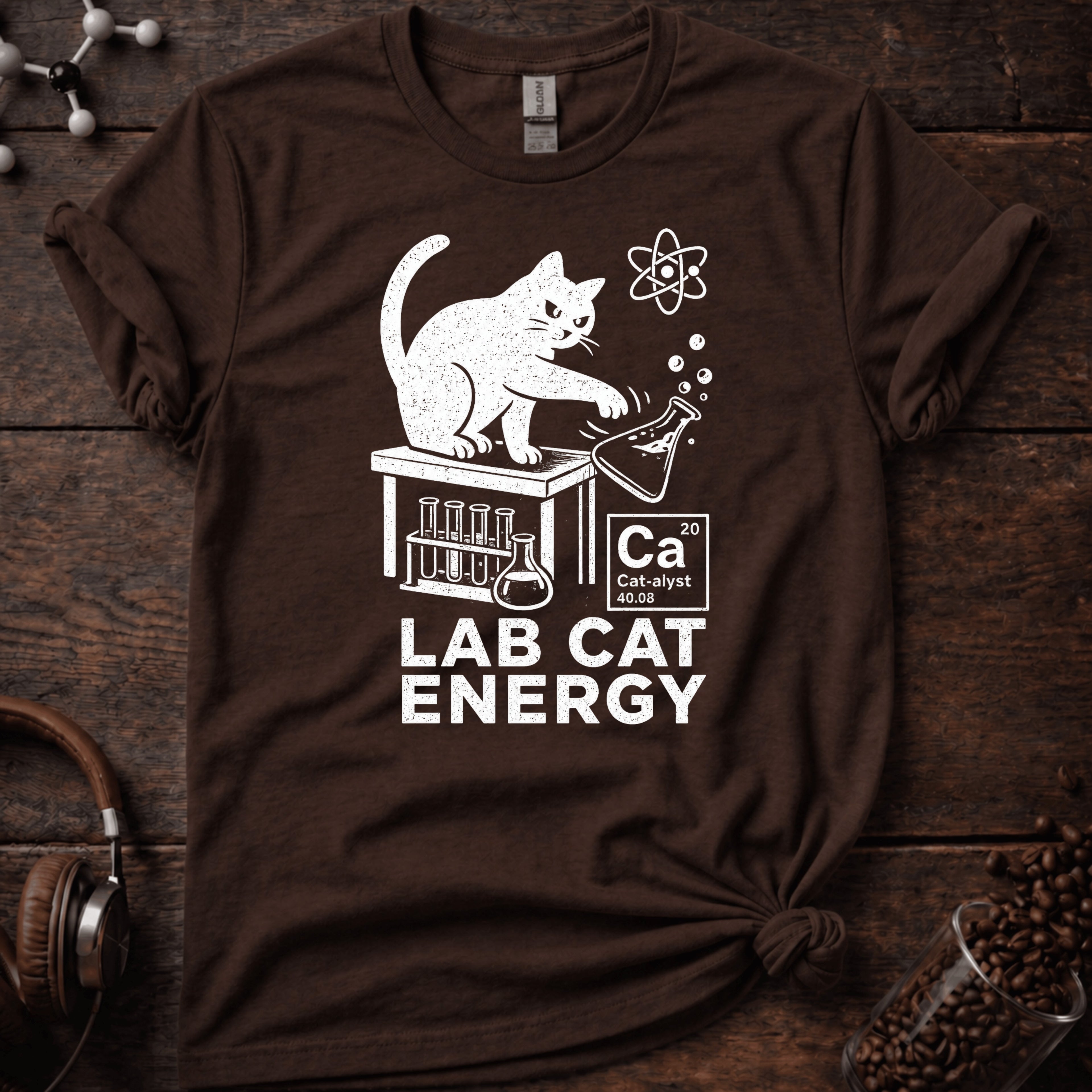 Lab Cat Energy Tee