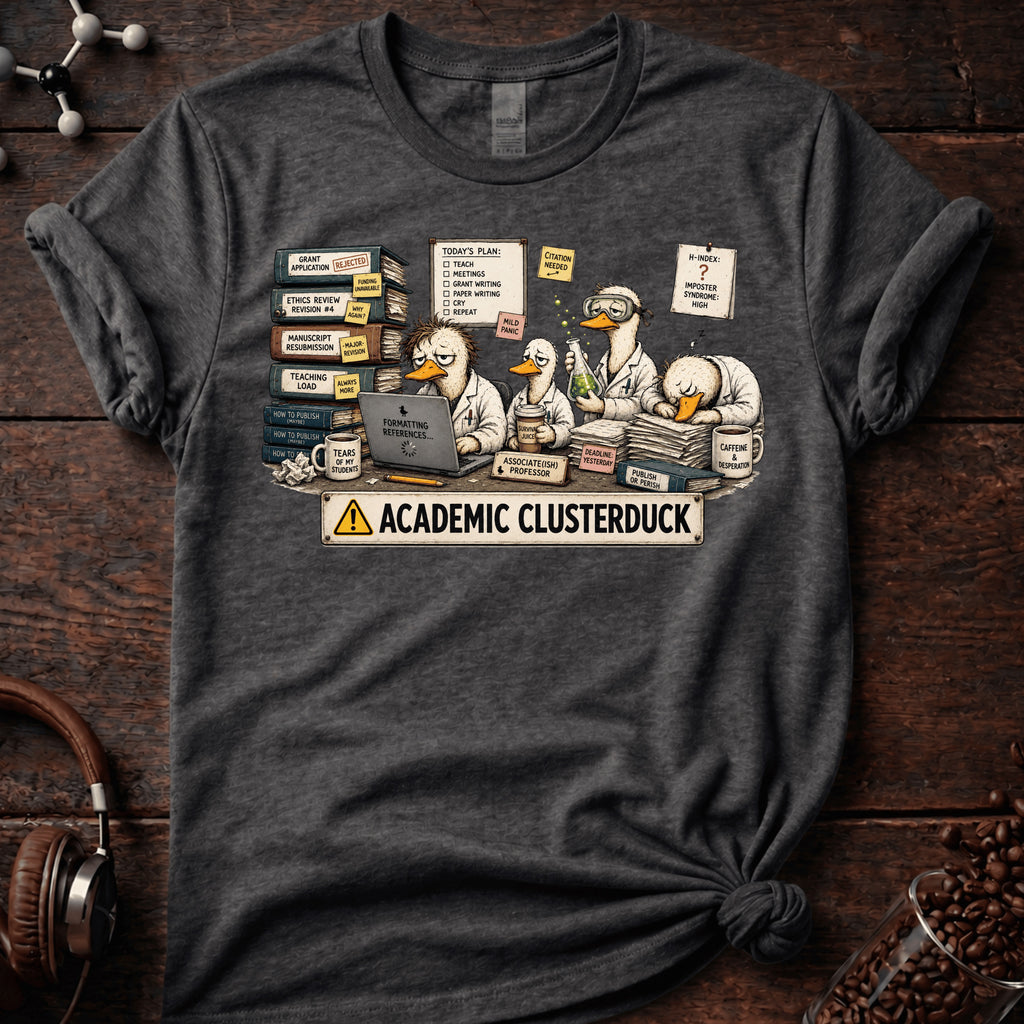 Academic Clusterduck Tee