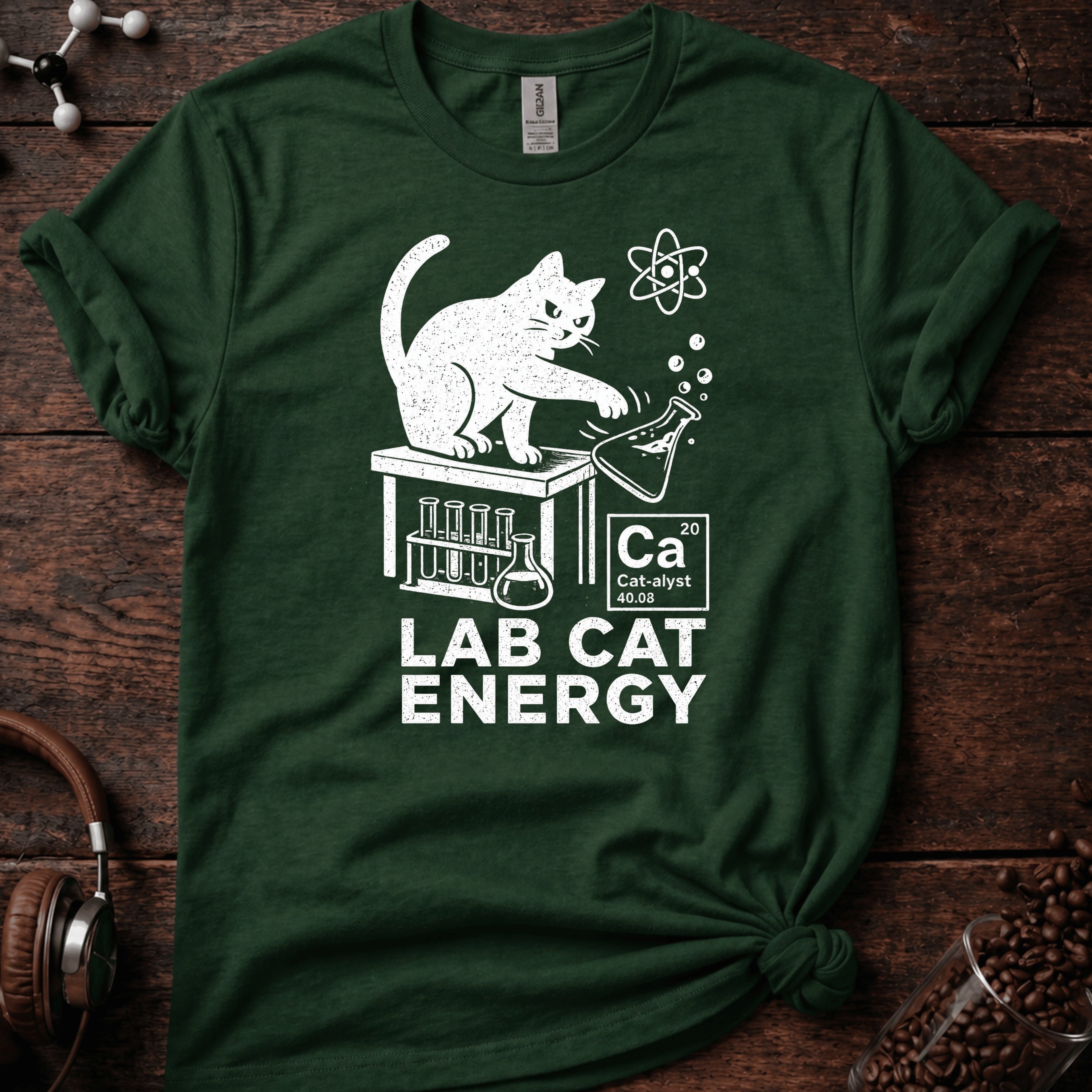 Lab Cat Energy Tee