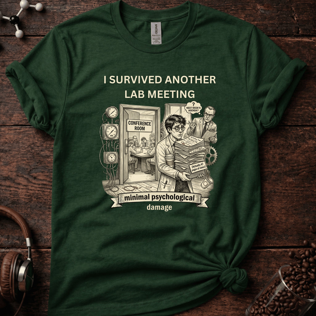 I Survived Another Lab Meeting Tee