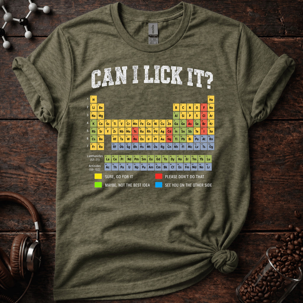 Can I lick it (white) Tee