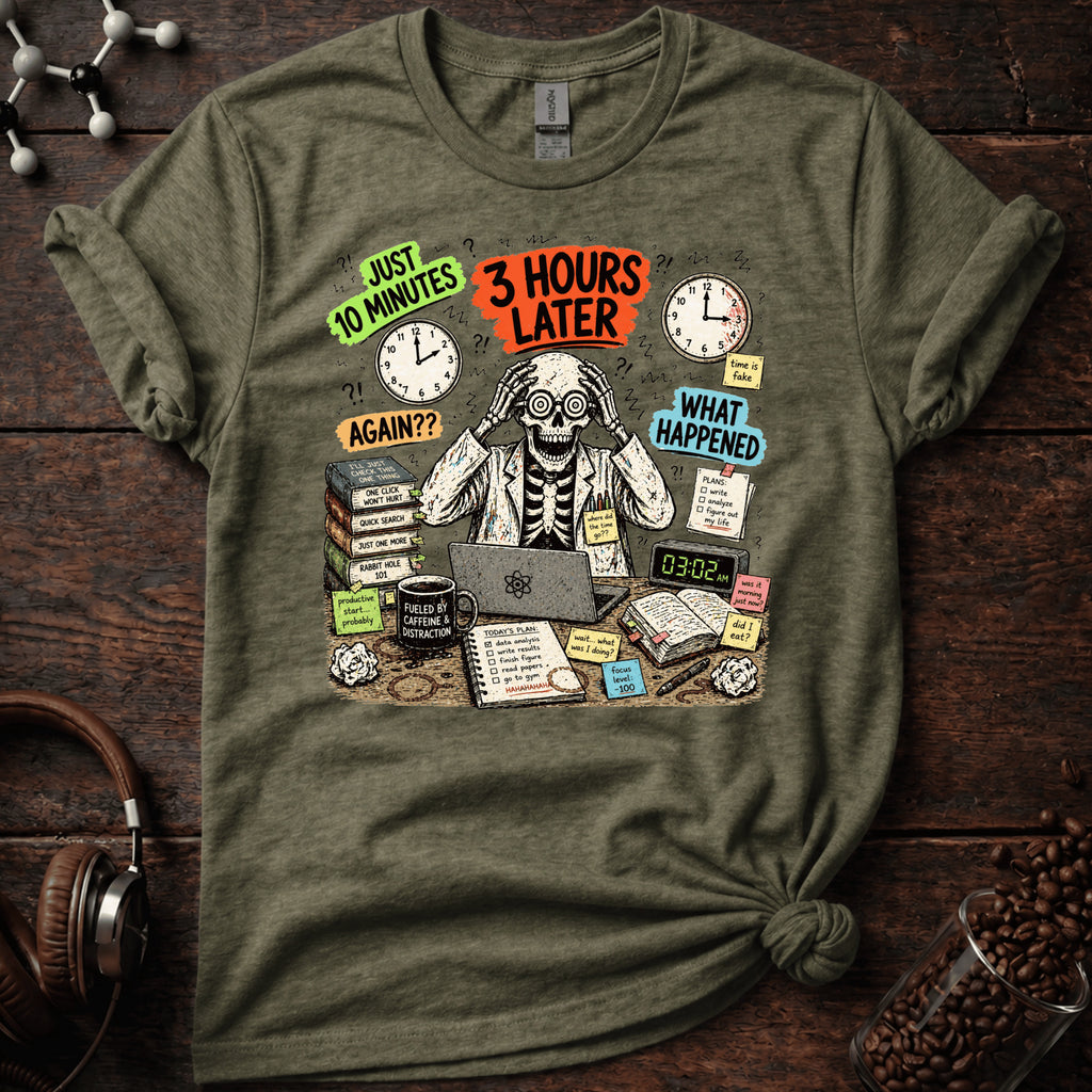 3 hour's later Tee