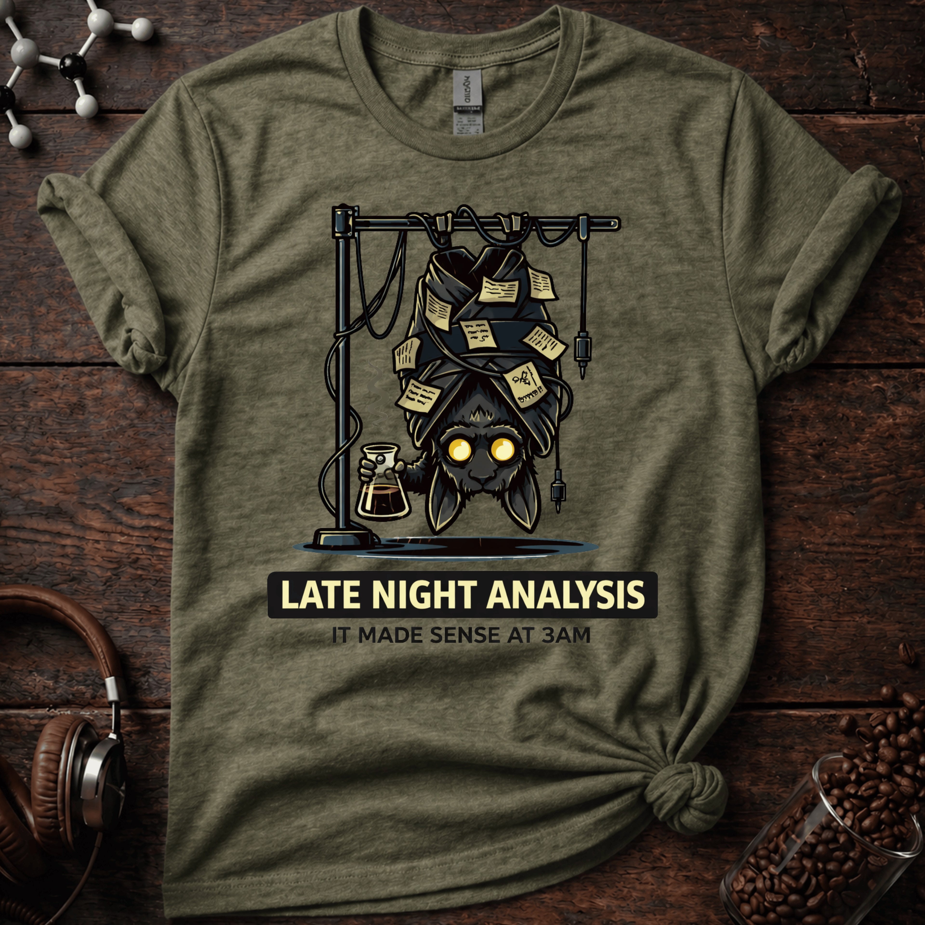 Late Night Analysis T-Shirt
