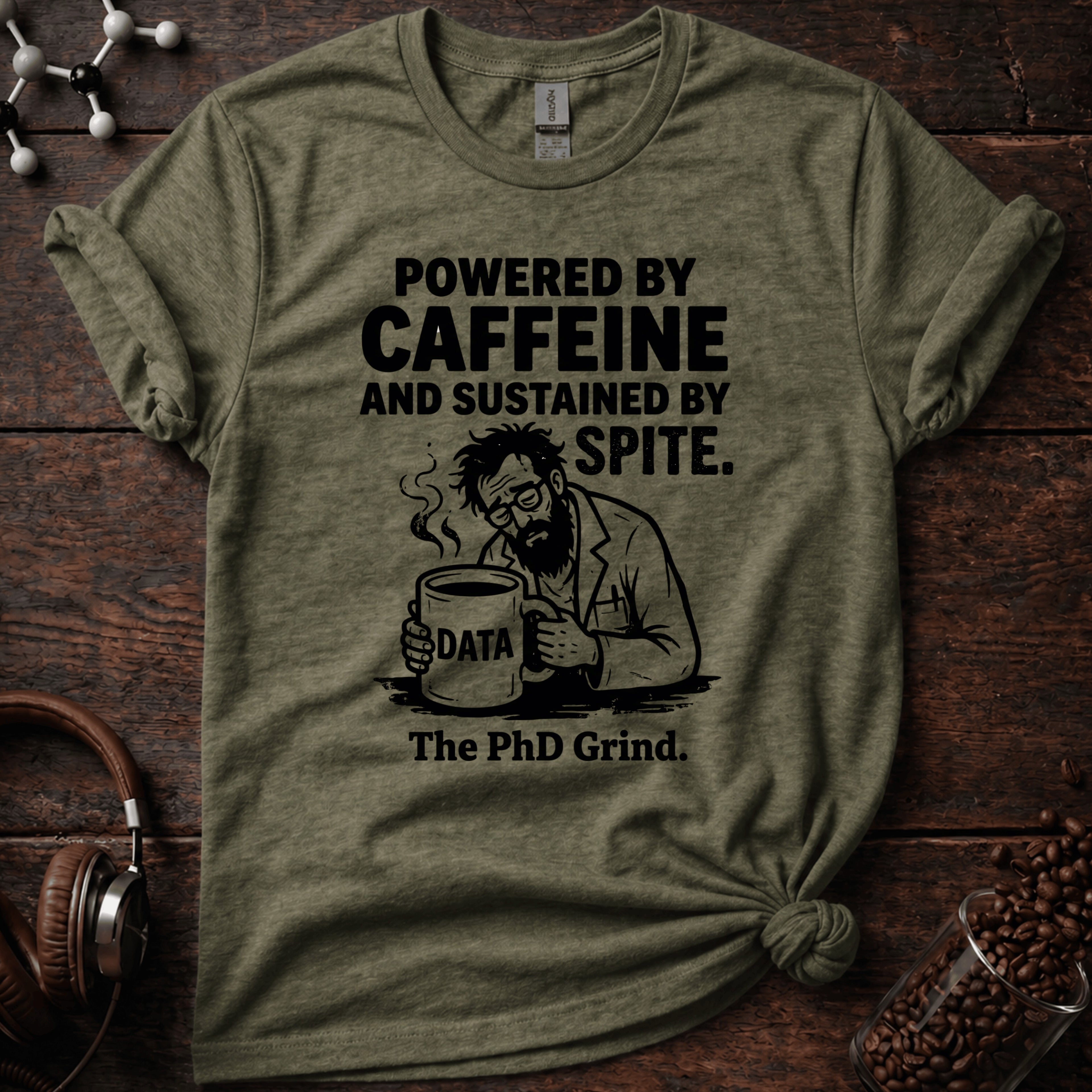 Powered by Caffeine Tee