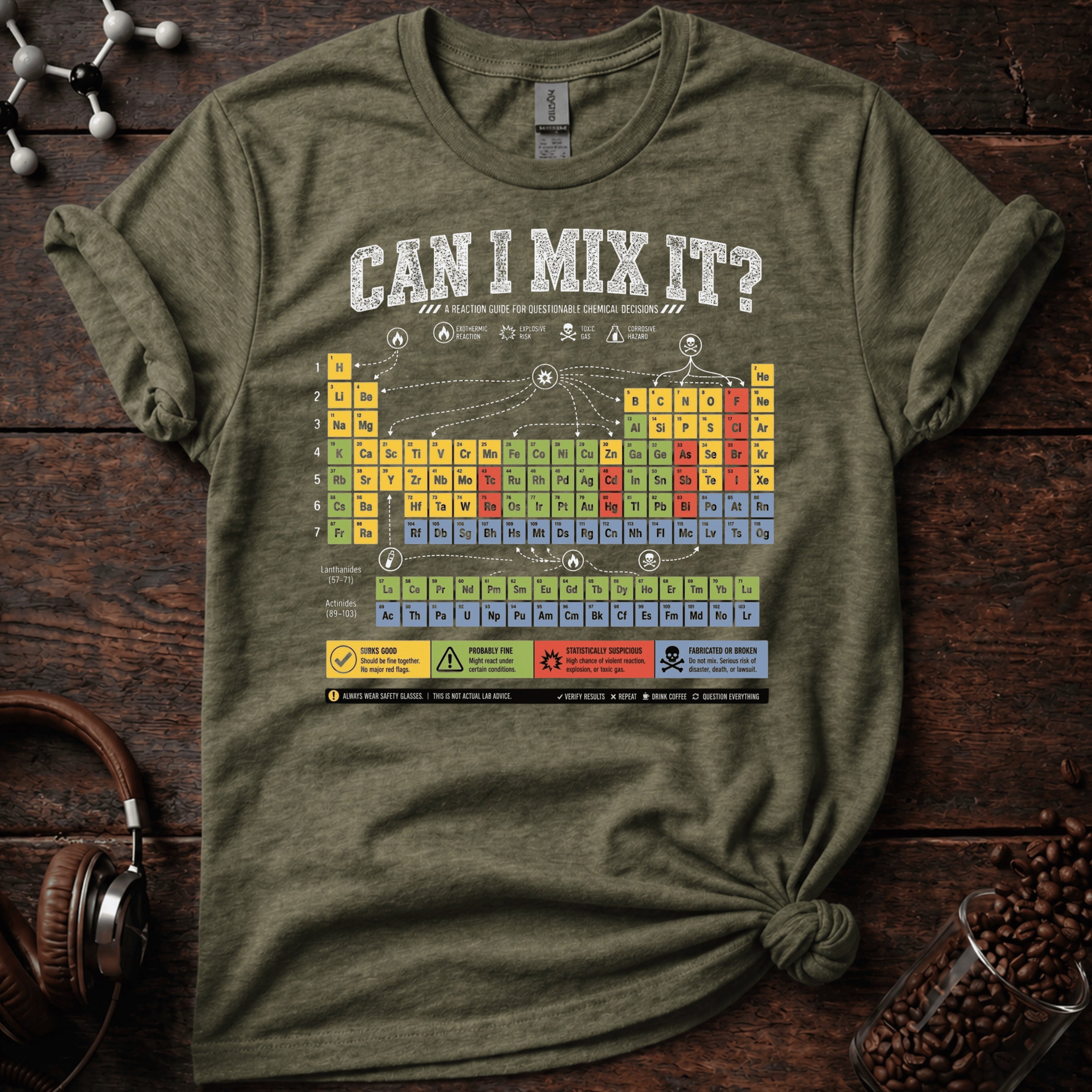 Can I Mix It (white) Tee