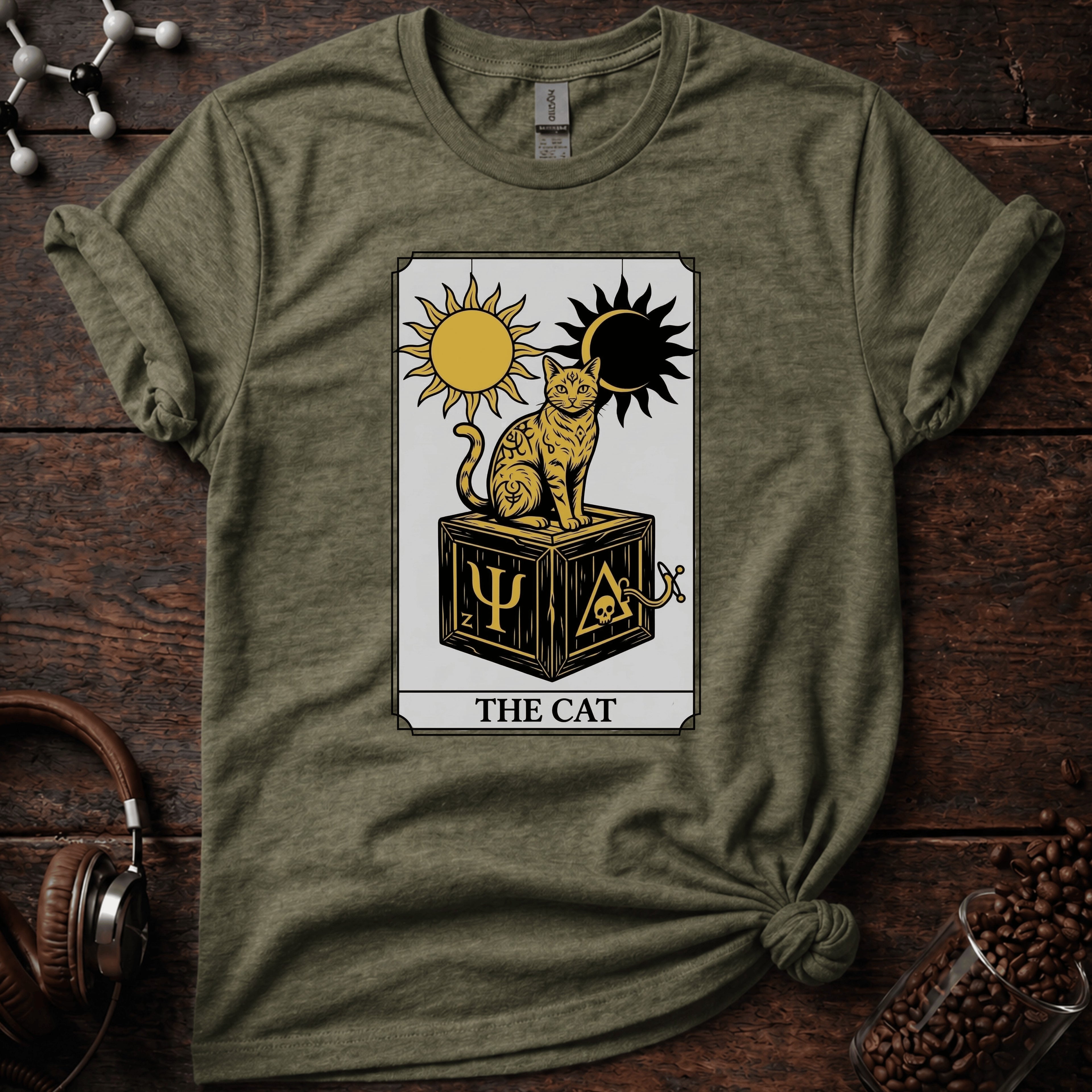 Tarot Cat T‑Shirt