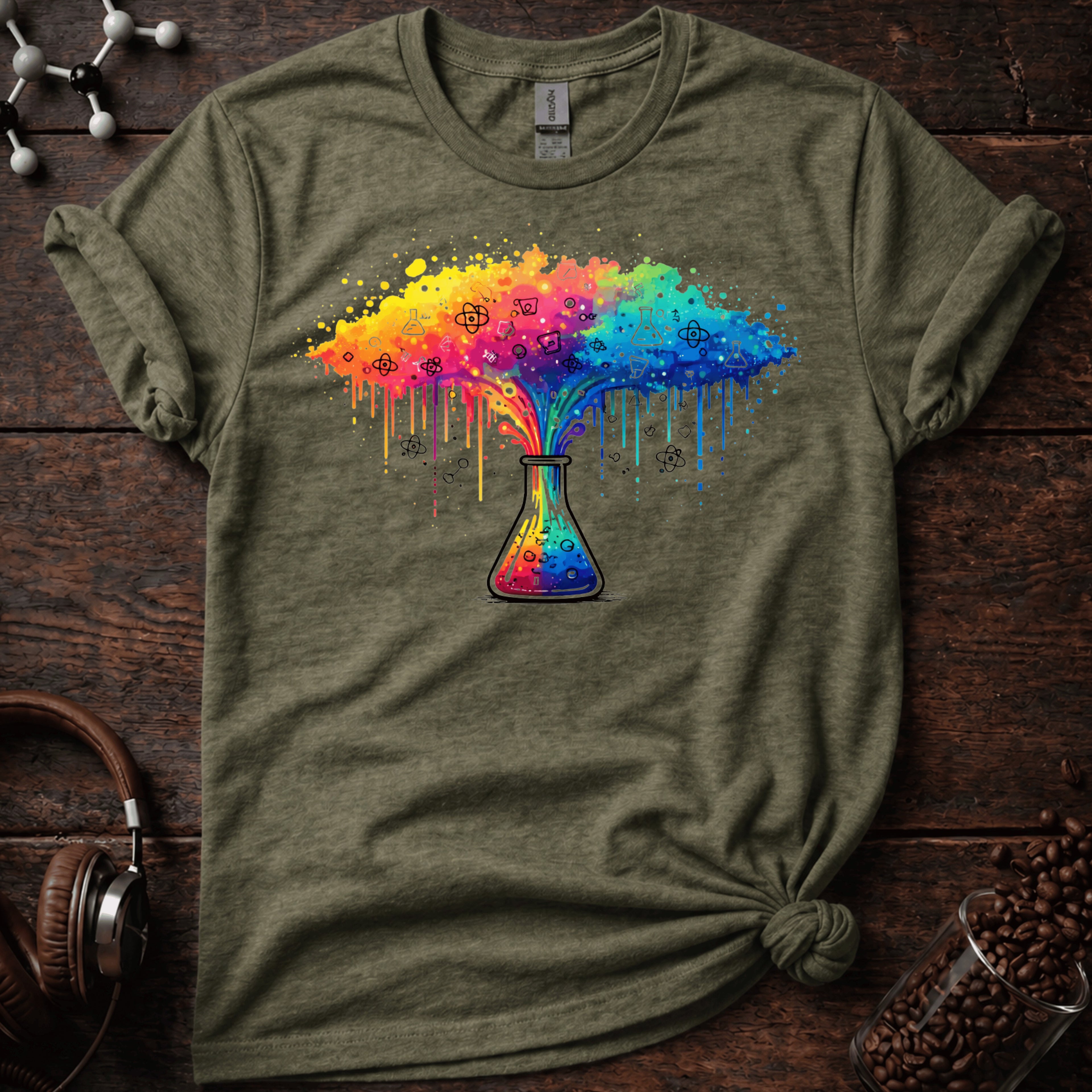 Rainbow Science Explosion T-Shirt