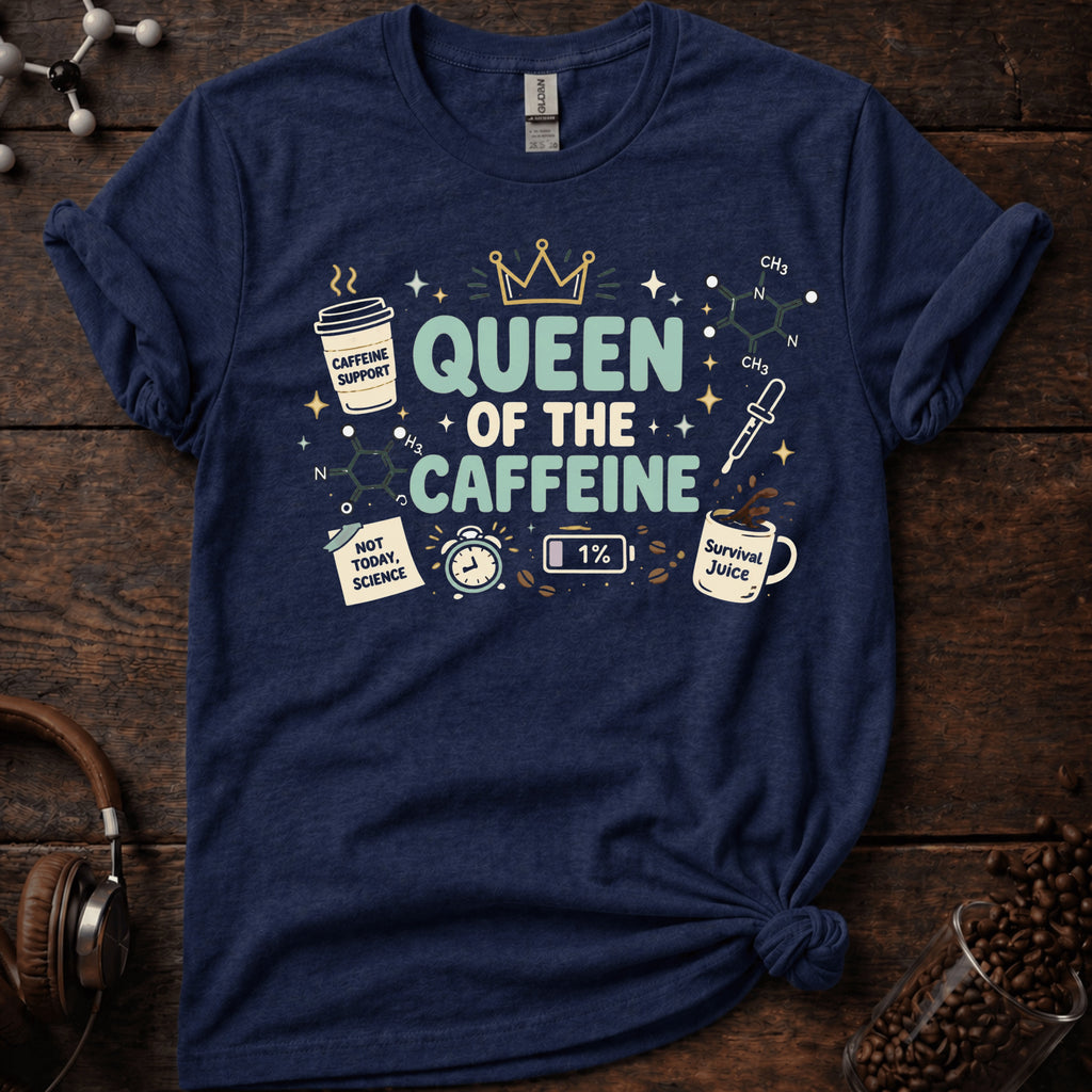 Queen of Caffeine Tee