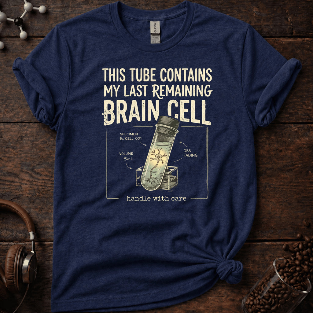 This Tube Contains my Last Brain Cell Tee