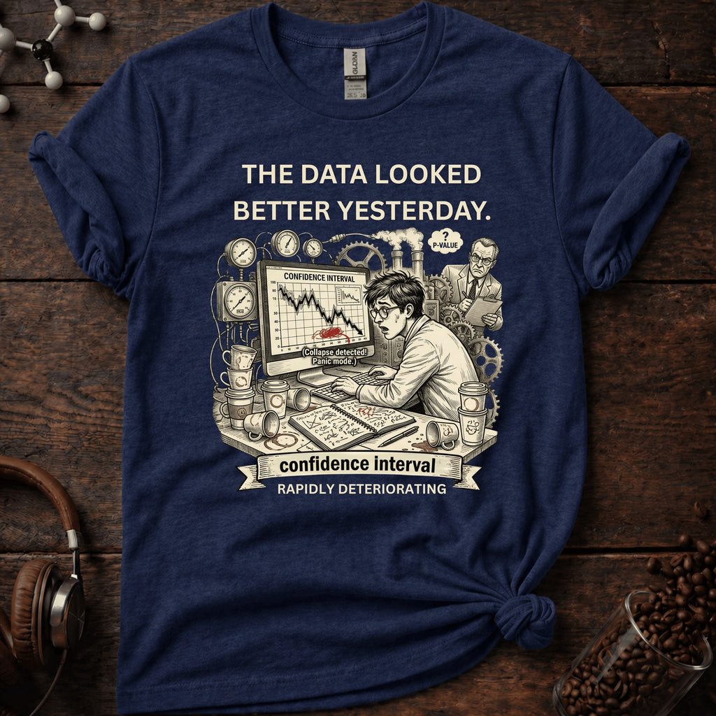 The Data Looked Better Yesterday Tee