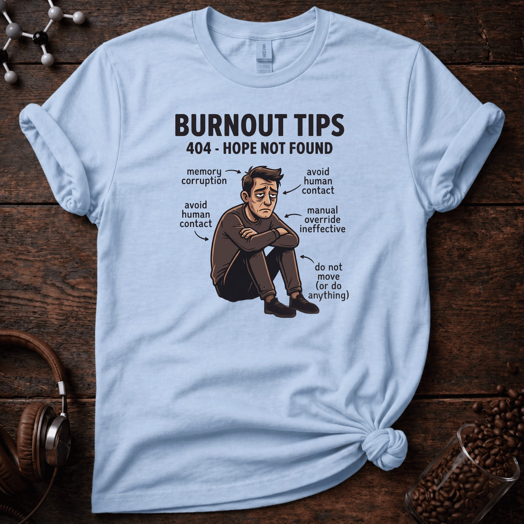 Burn out tips Tee