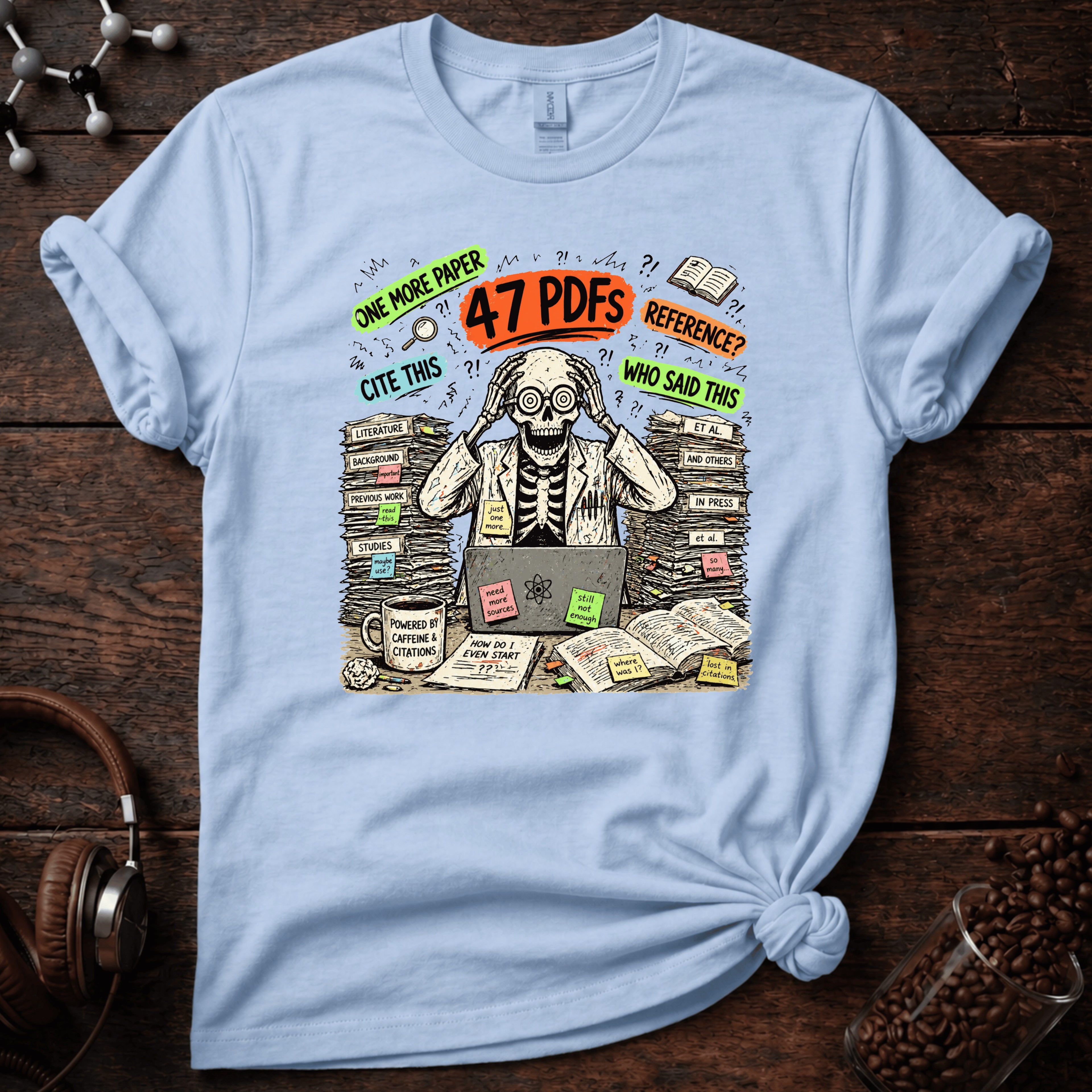 47 PDF's Scientist Tee