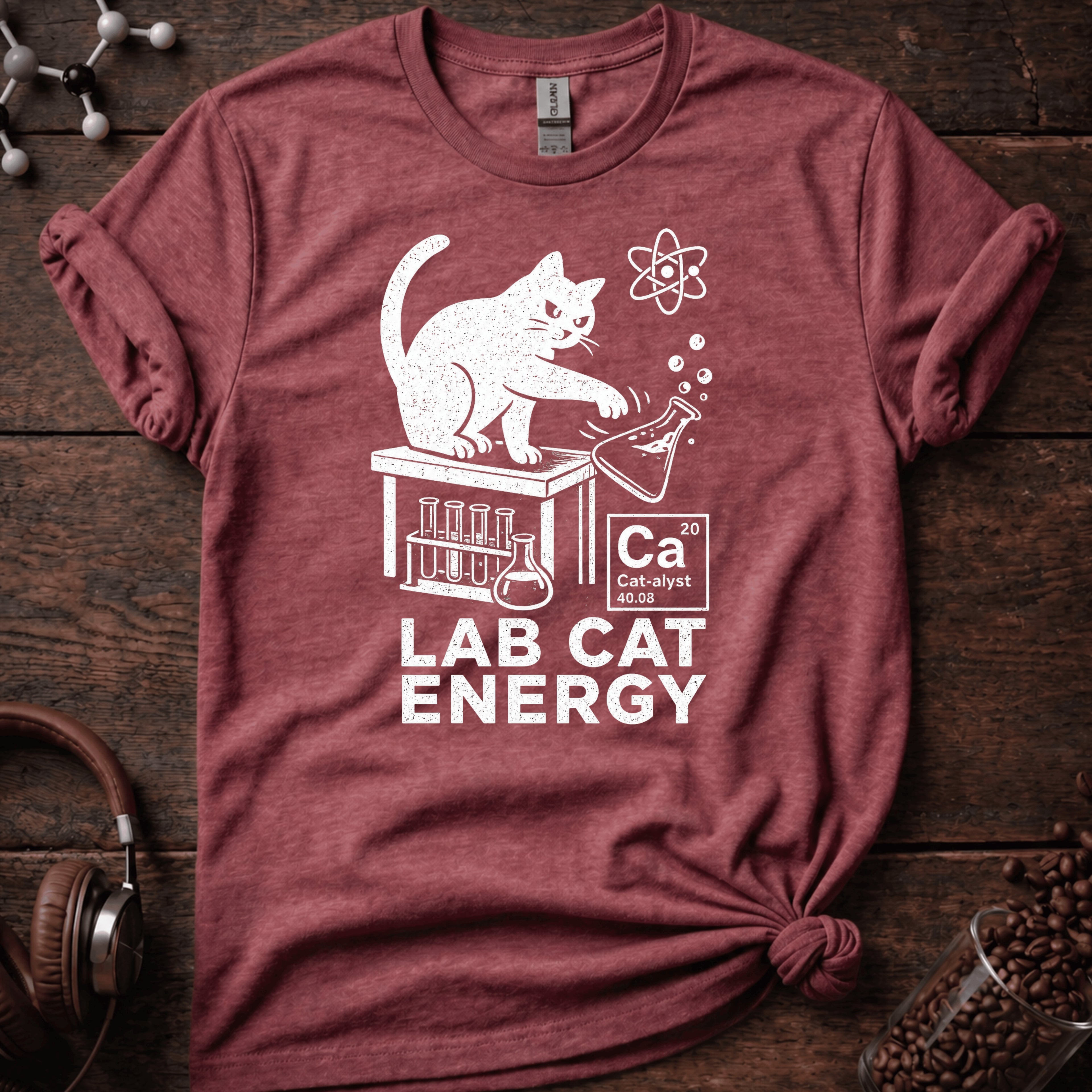 Lab Cat Energy Tee