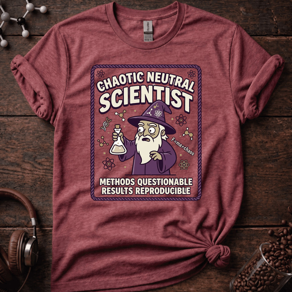 Chaotic Neutral Scientist T-Shirt