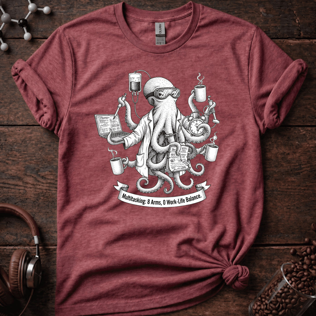 Multitasking 8 Arms Tee