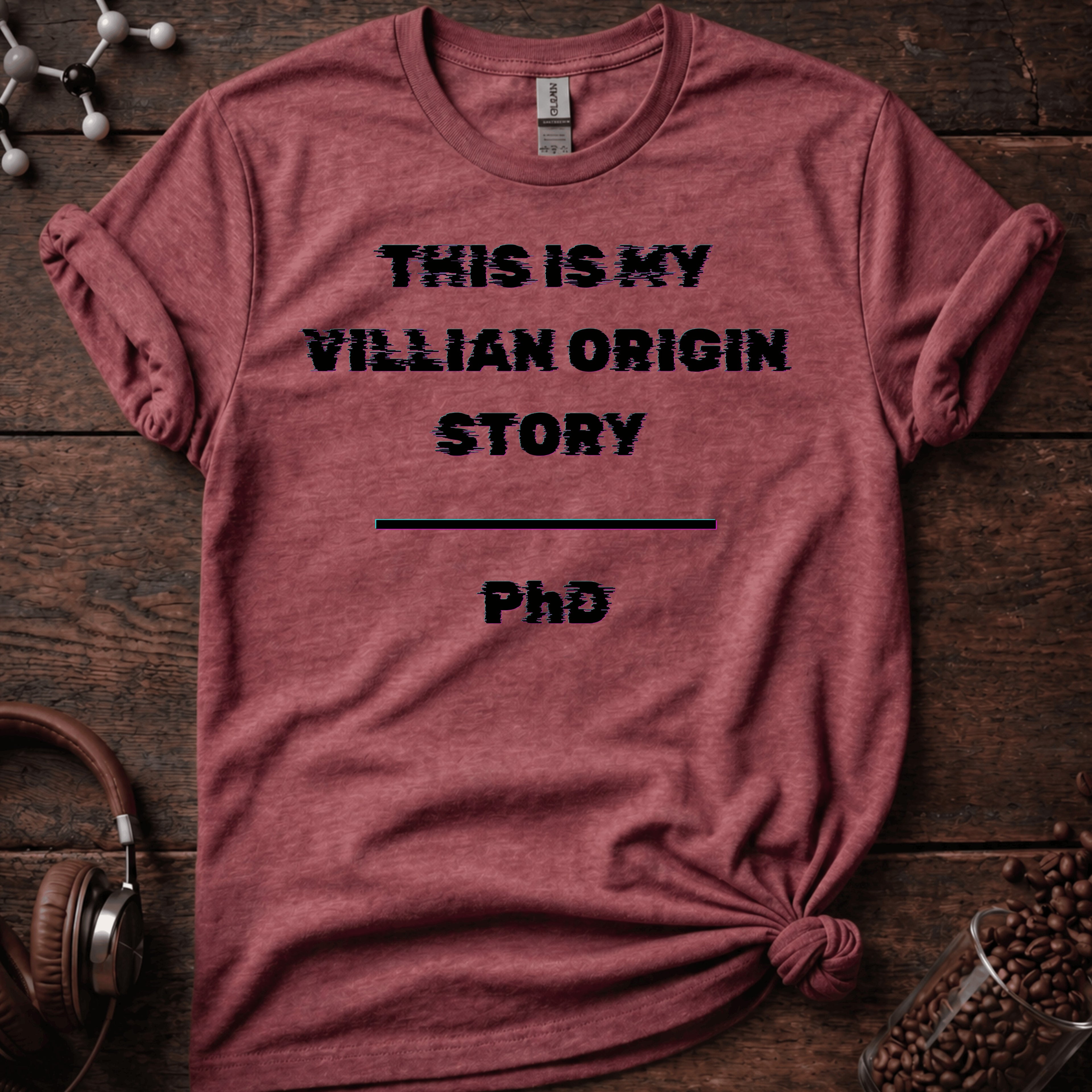 PhD Origin Story Tee