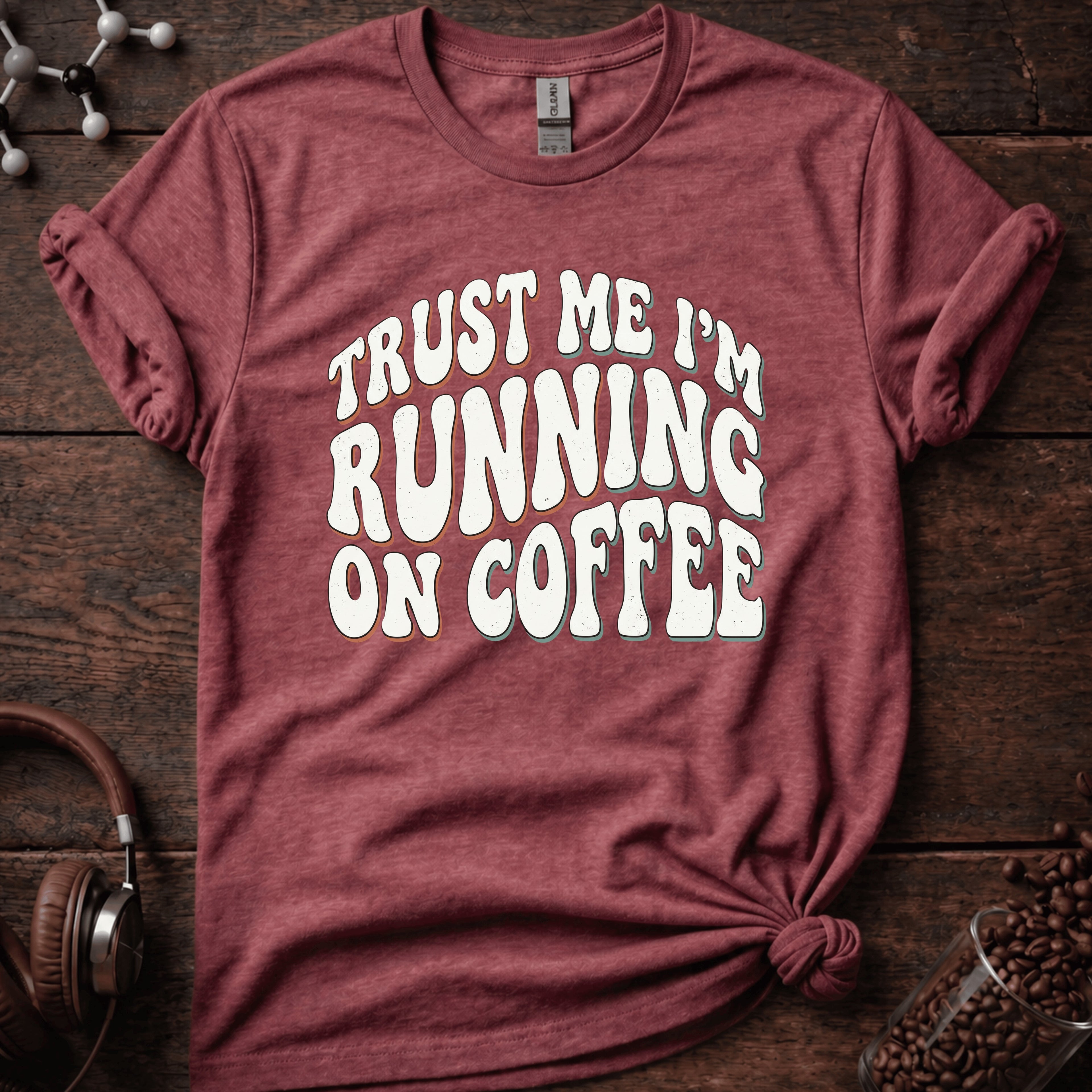 Running On Coffee T-Shirt