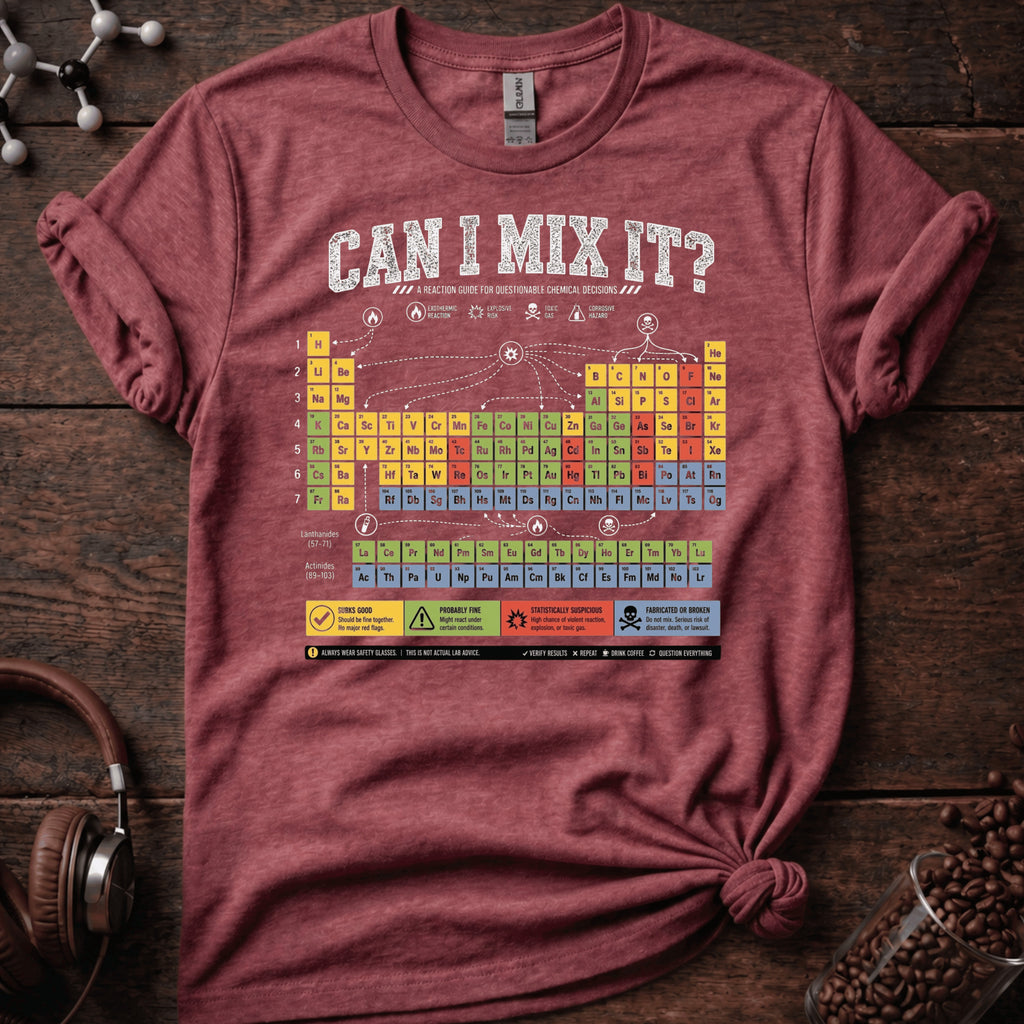 Can I Mix It (white) Tee