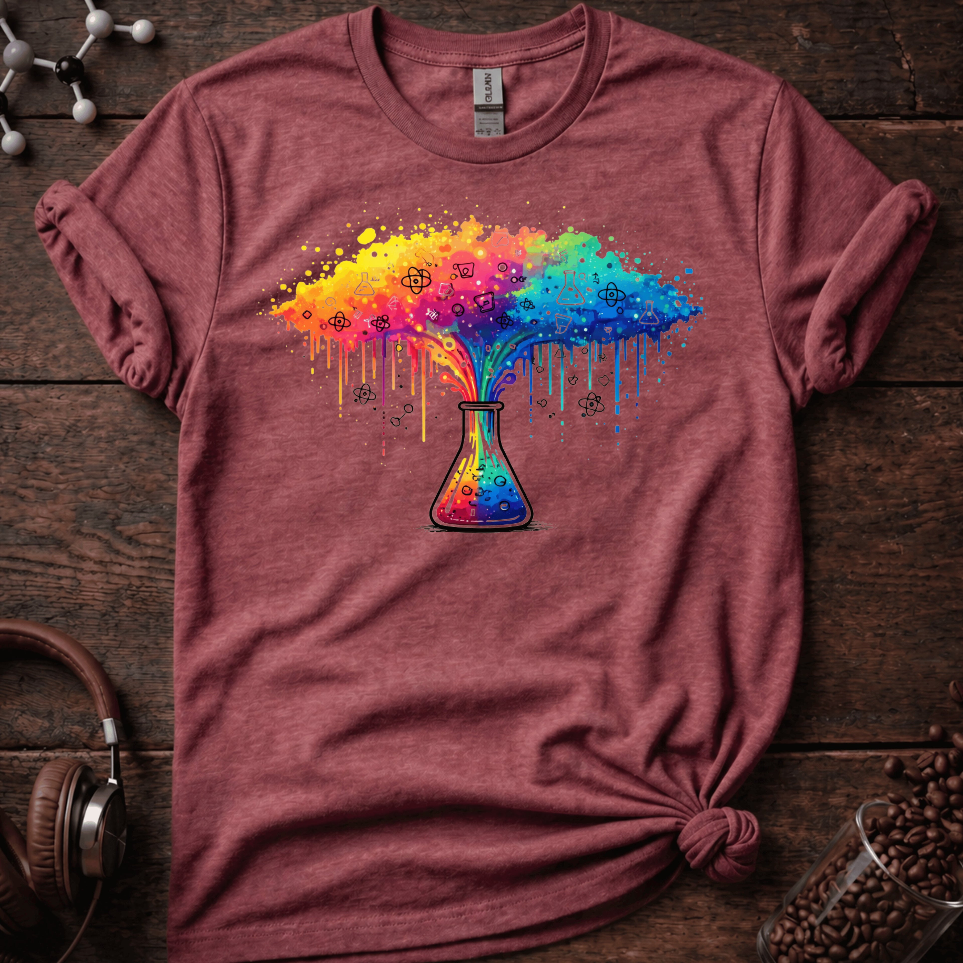 Rainbow Science Explosion T-Shirt