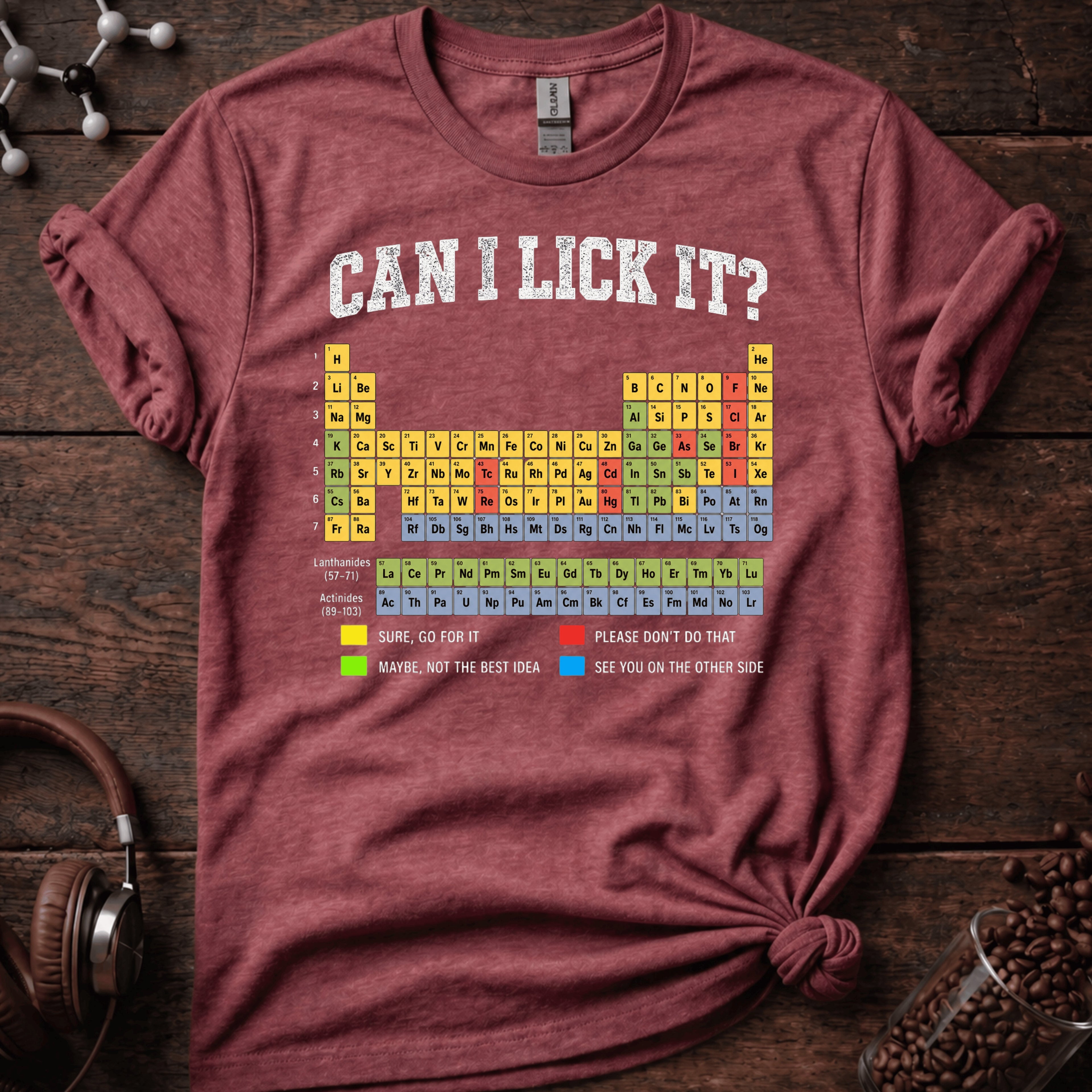Can I lick it (white) Tee