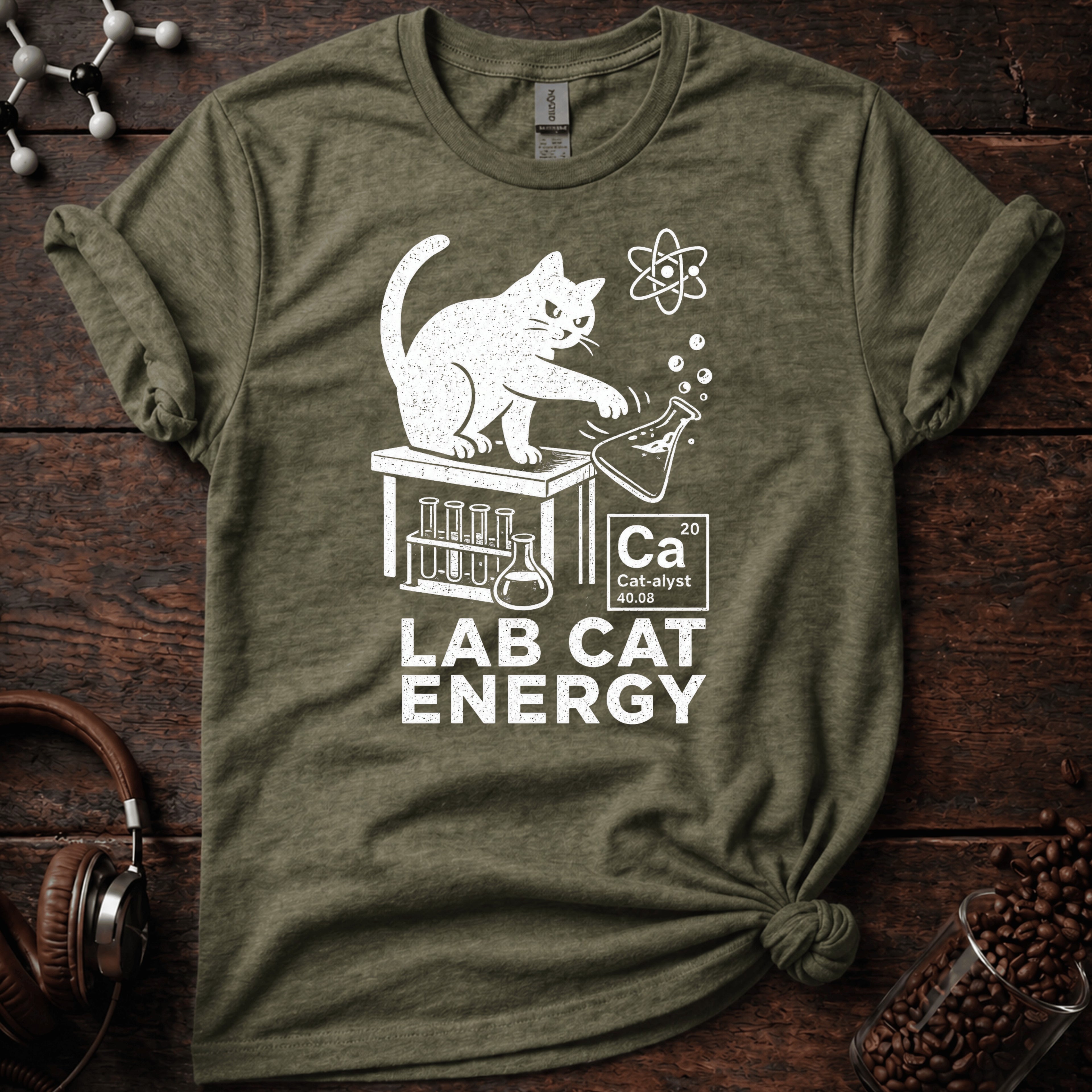 Lab Cat Energy Tee