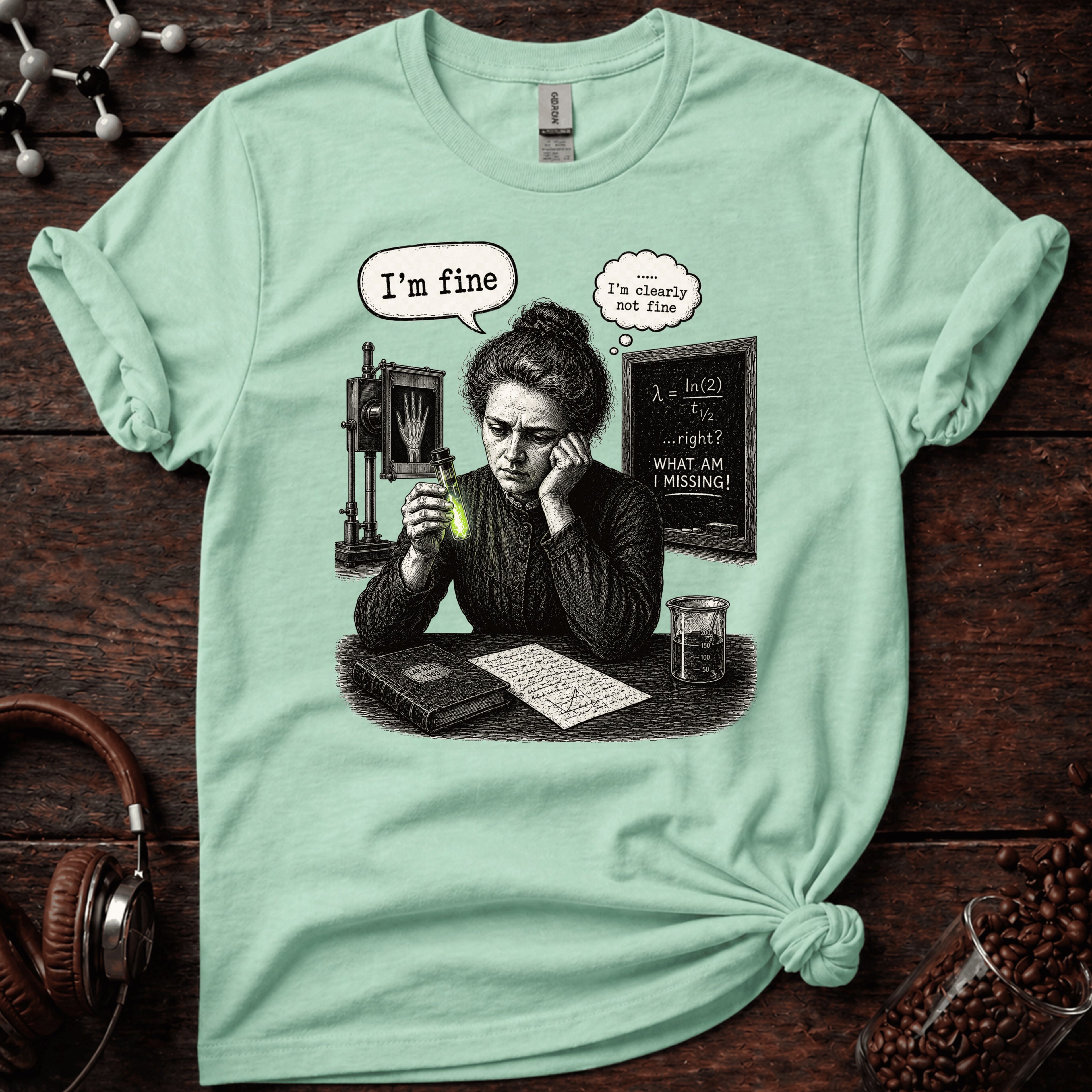 Marie Curie Tee