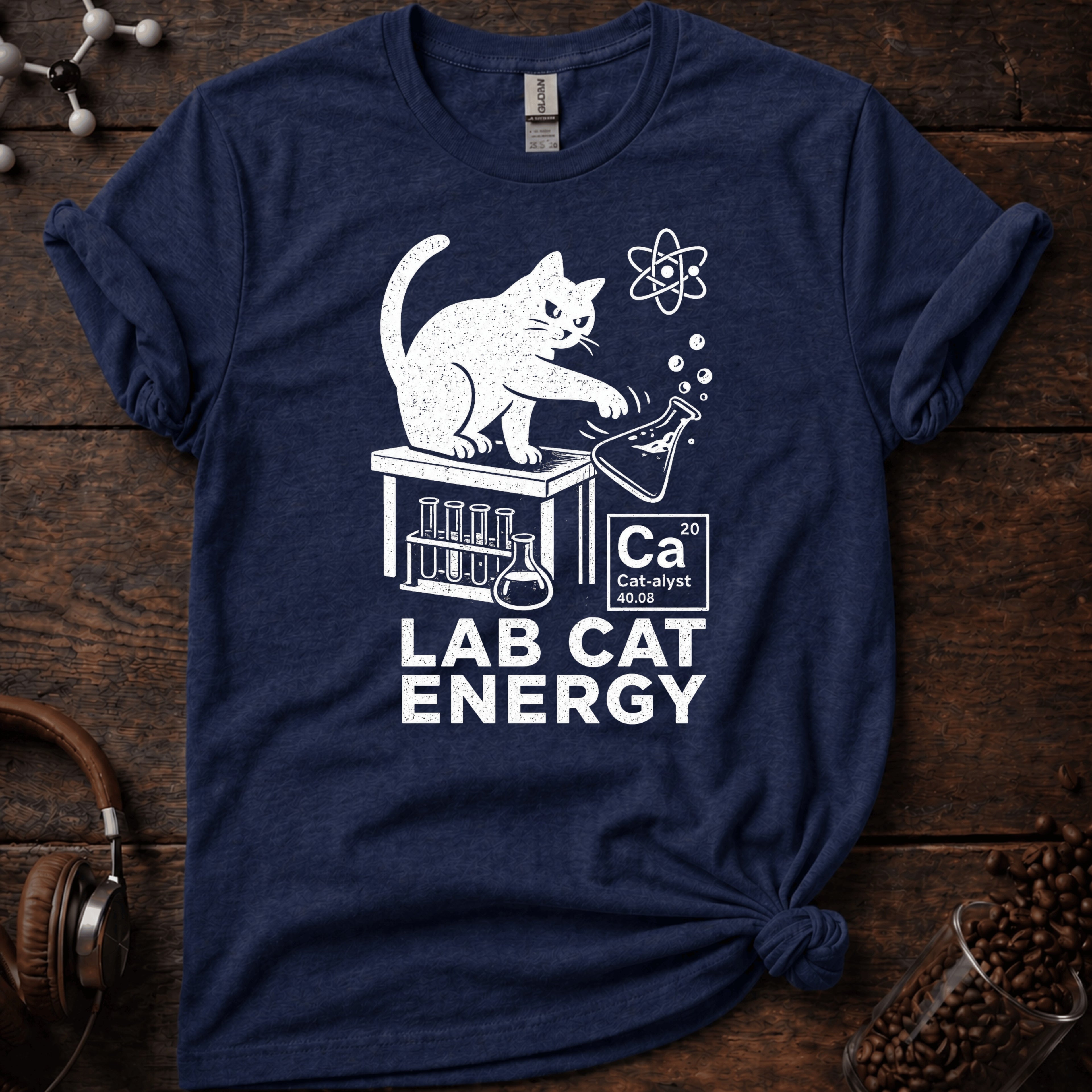 Lab Cat Energy Tee