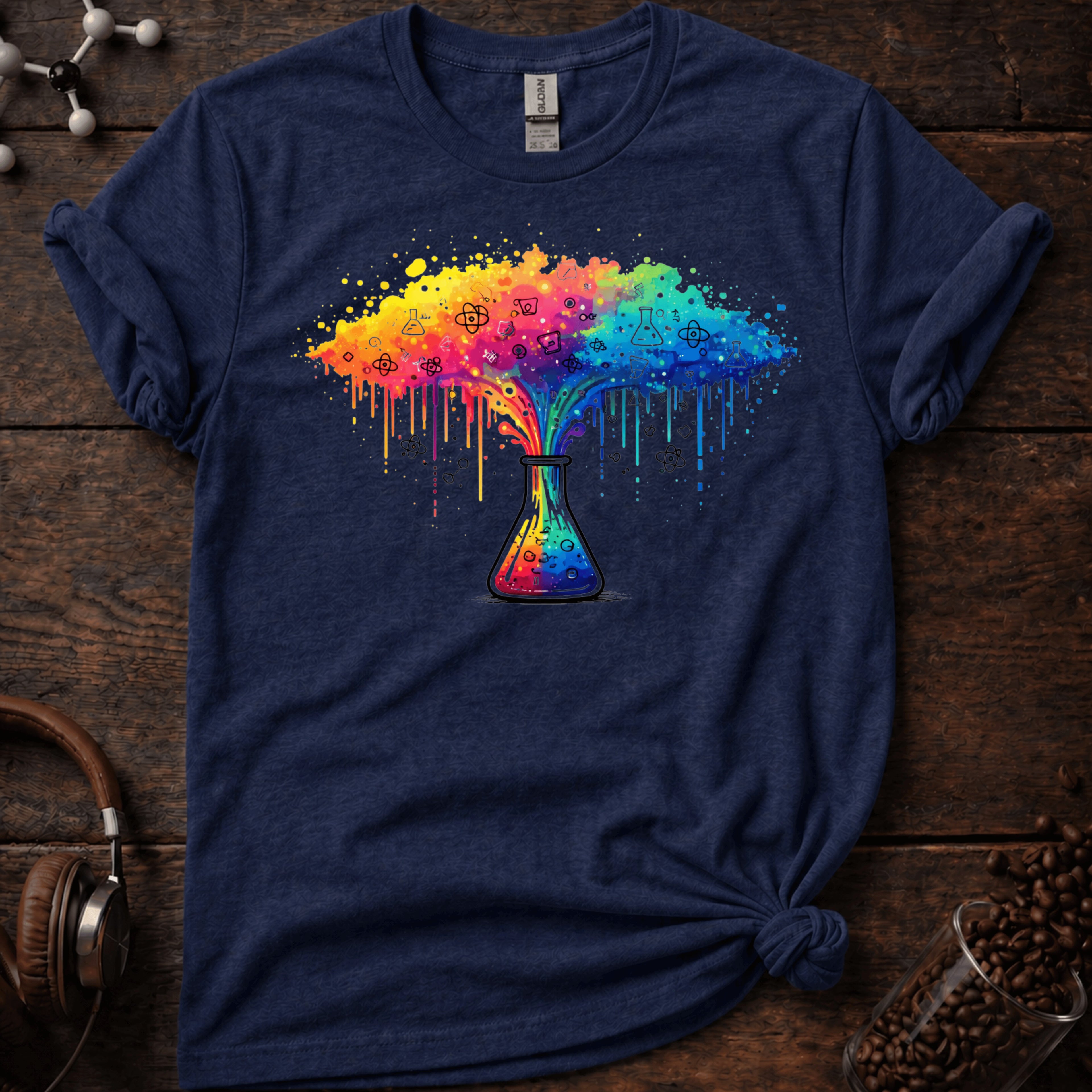 Rainbow Science Explosion T-Shirt