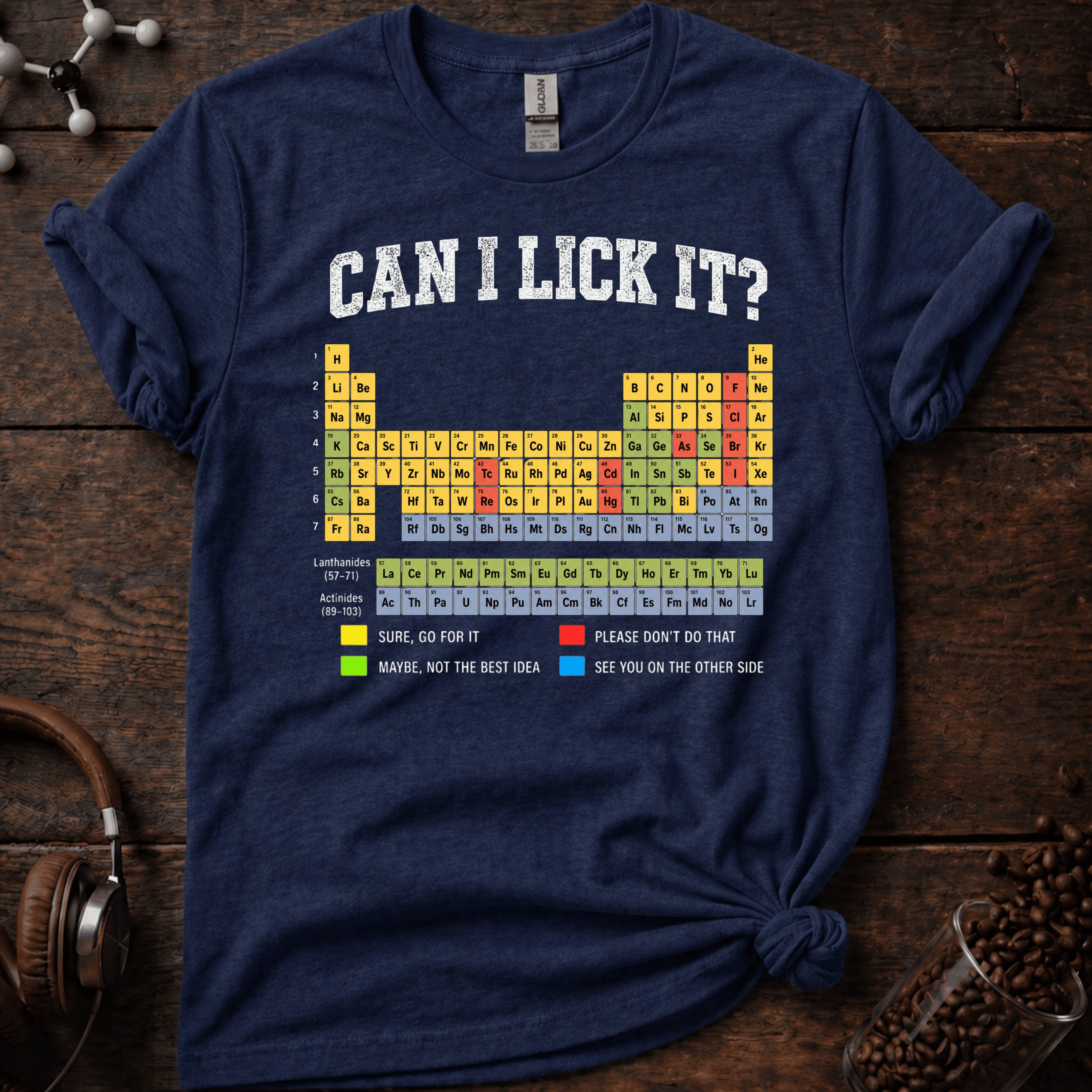 Can I lick it (white) Tee