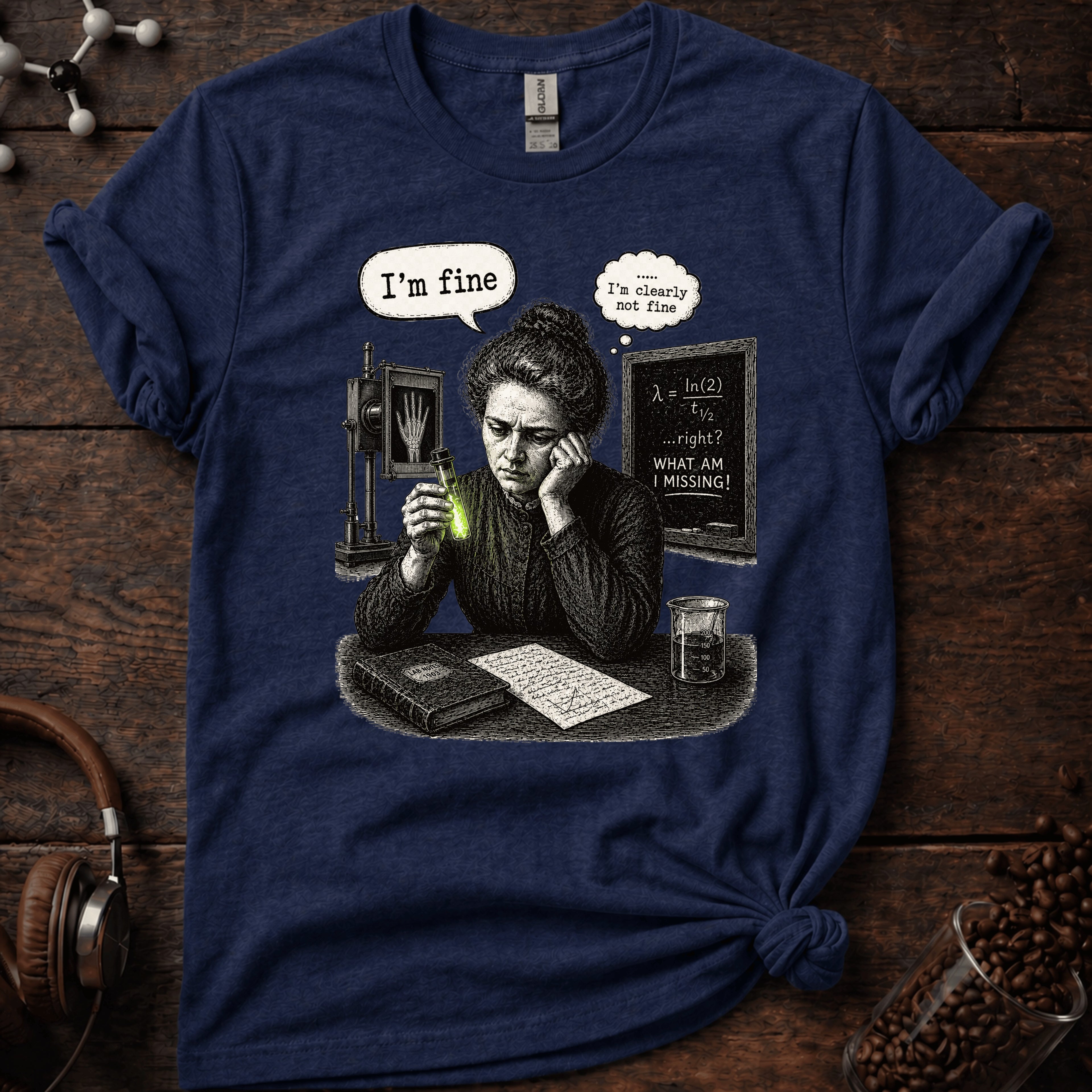 Marie Curie Tee