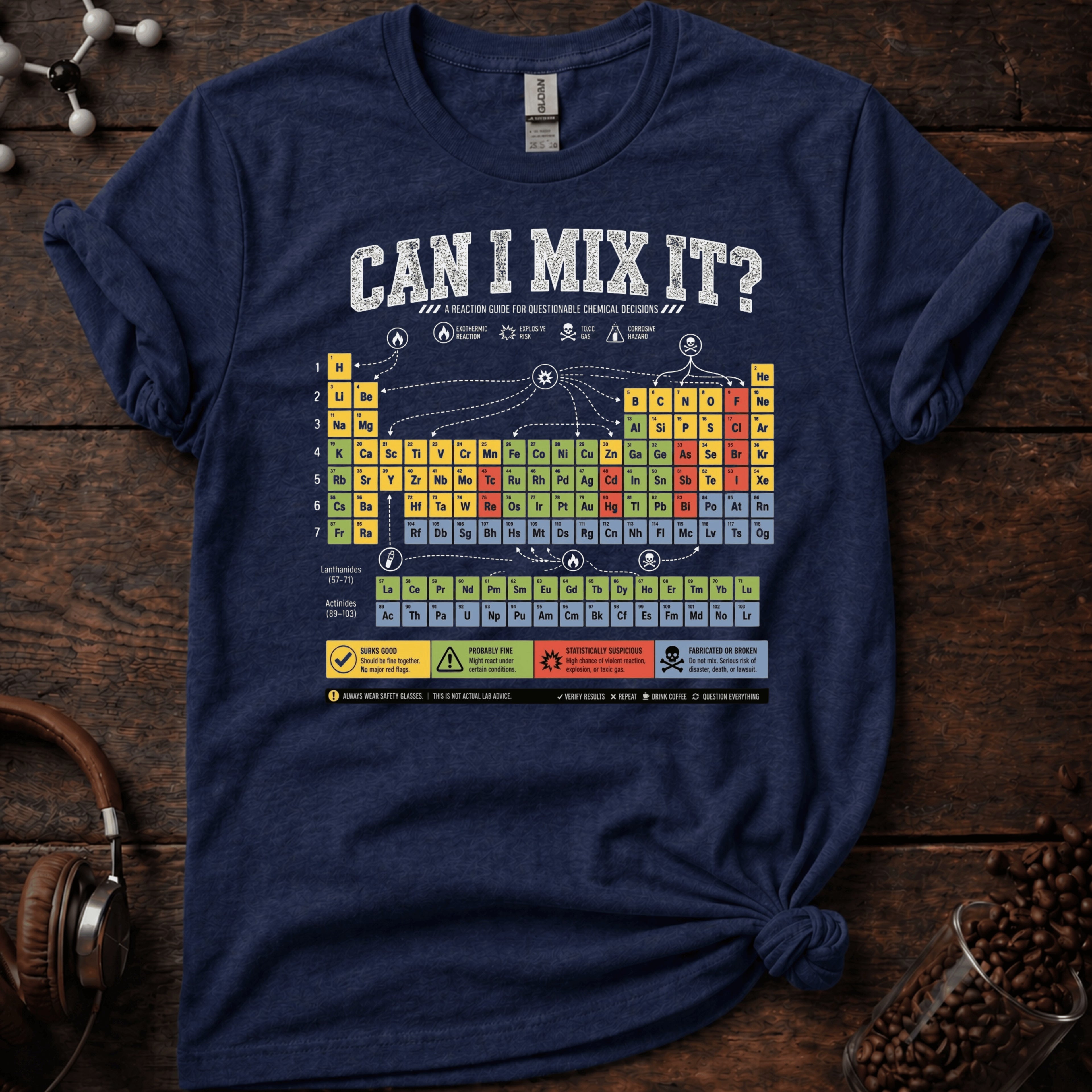 Can I Mix It (white) Tee