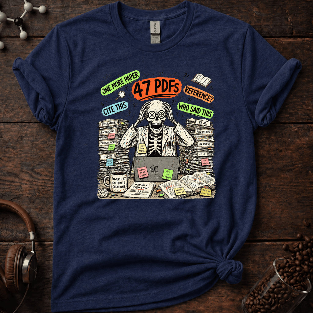 47 PDF's Scientist Tee