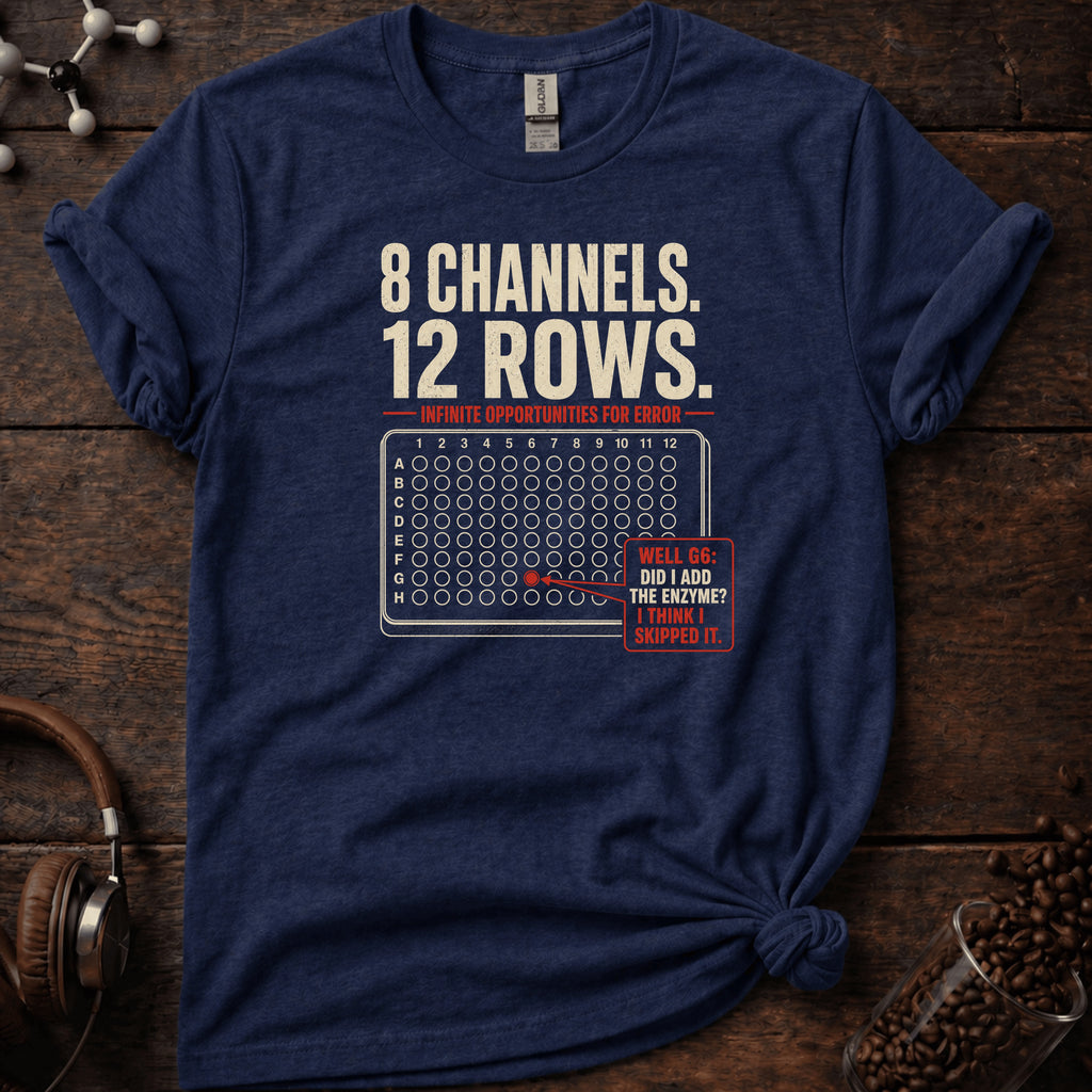 8 Channels 12 Rows Tee