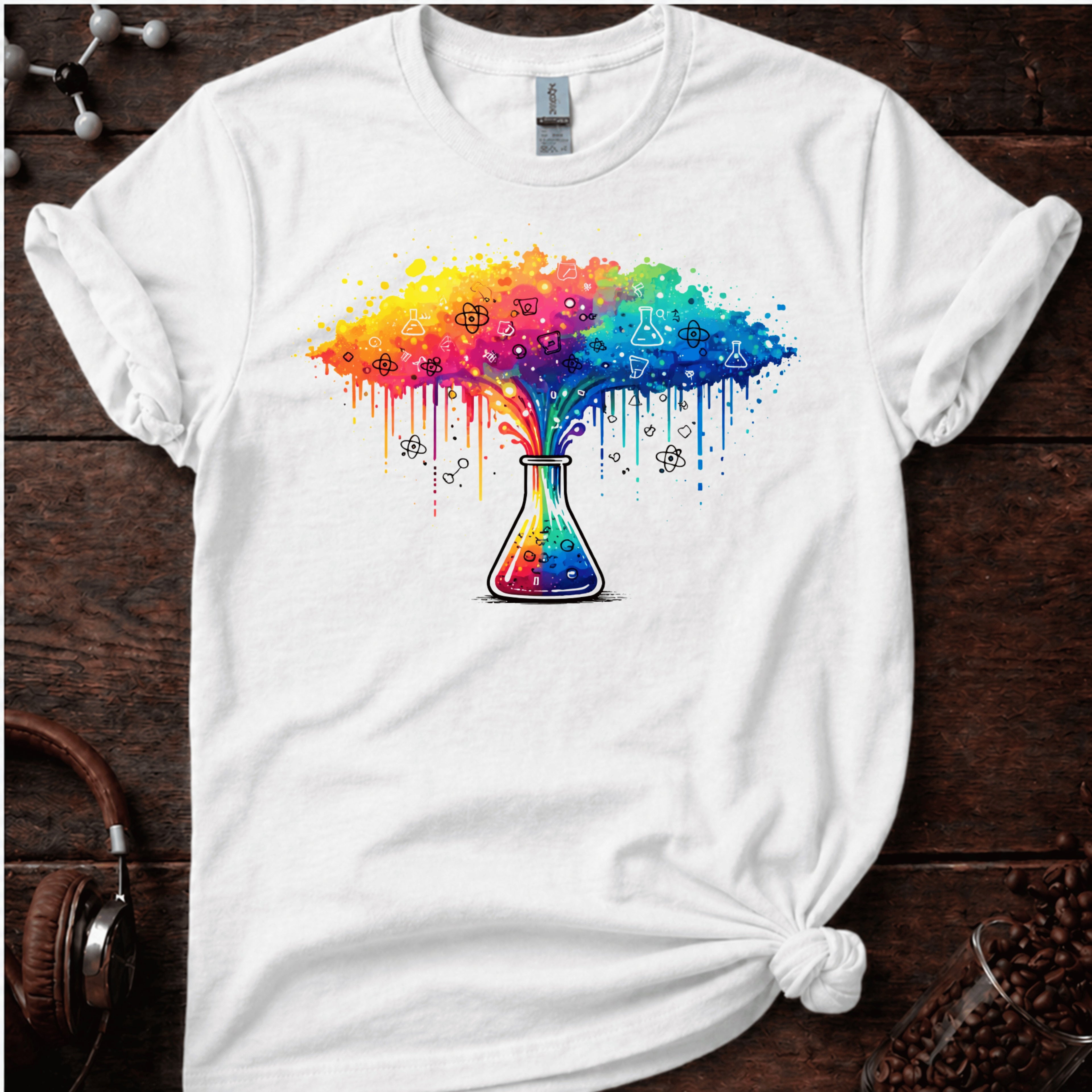 Rainbow Science Explosion T-Shirt
