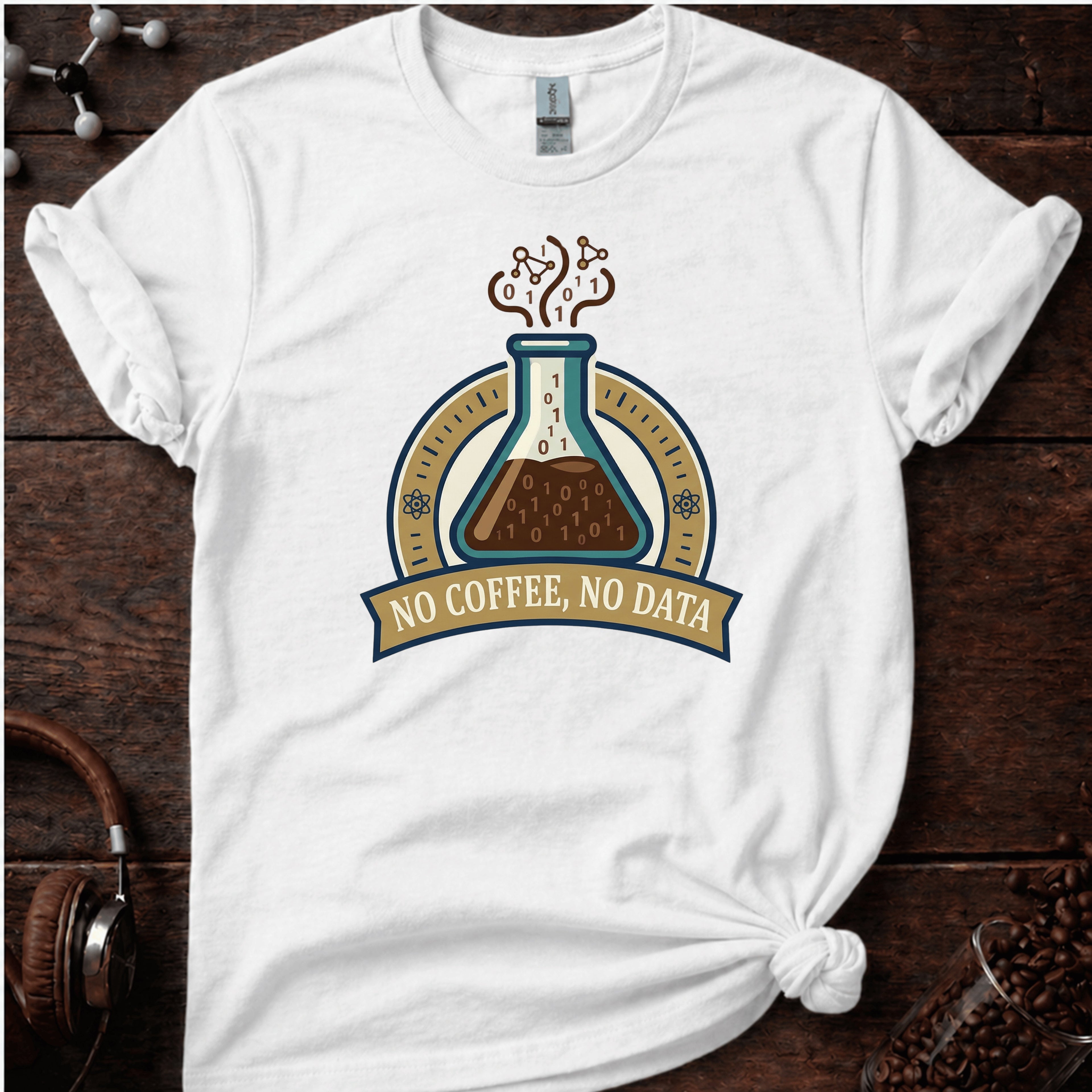 No Coffee, No Data T-Shirt