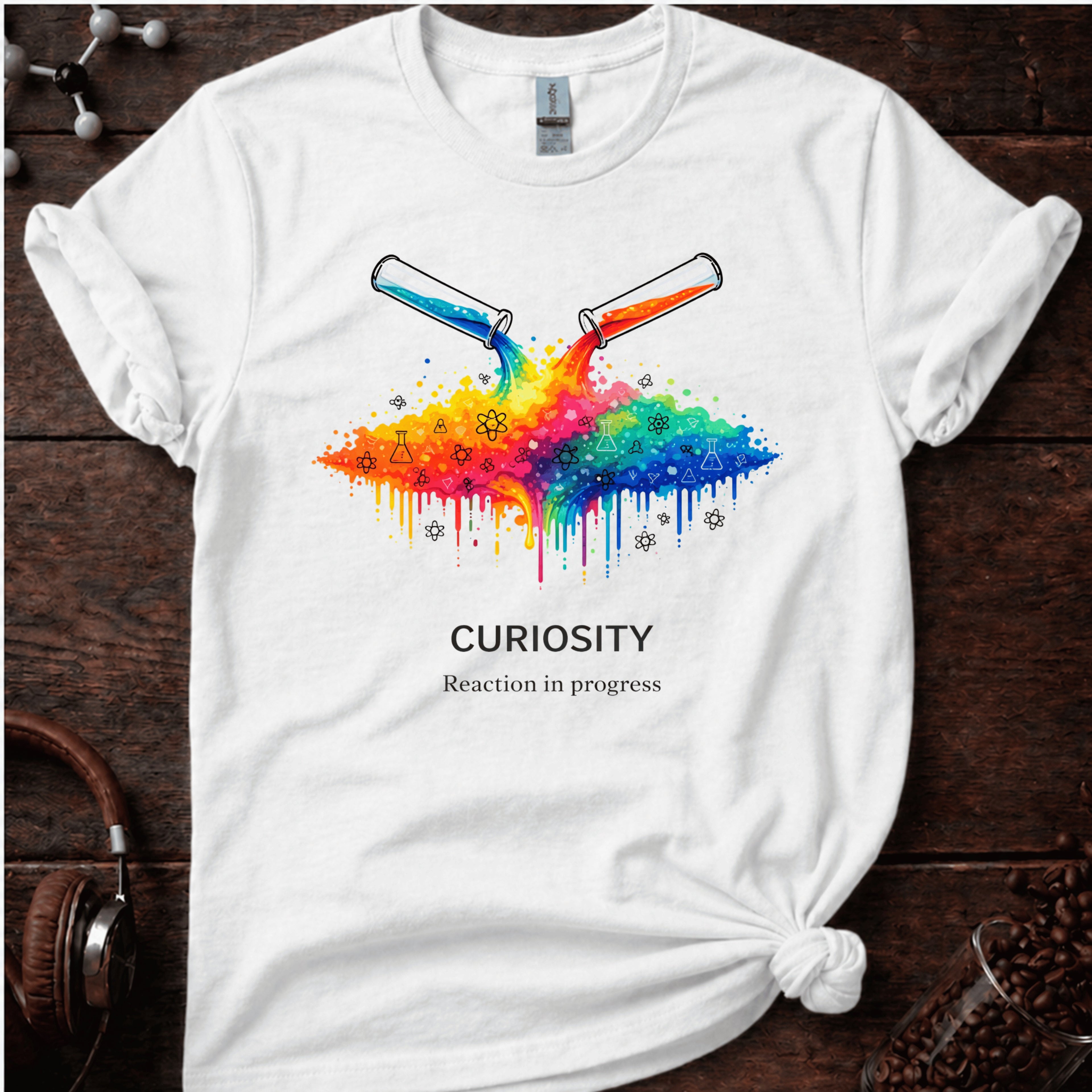 Curiosity Rainbow Chemistry T-Shirt