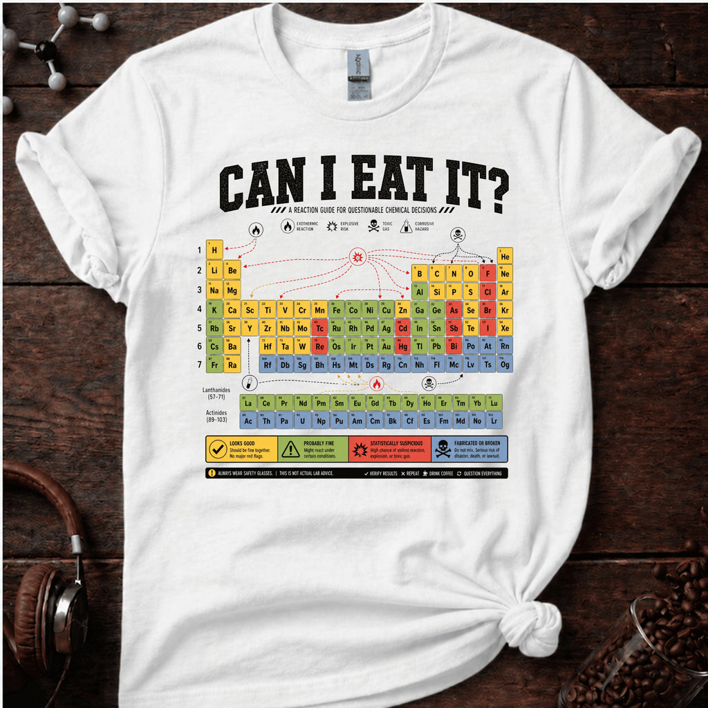 Can I Eat It (Black) Tee